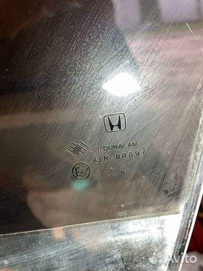 Стекло переднее левое honda civic 4D