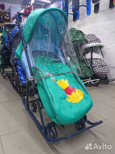 Санки коляска Nika(новая)