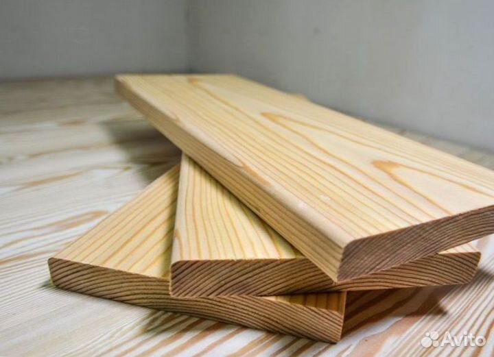 Фасадная доска прямая ав 20x140x2.0