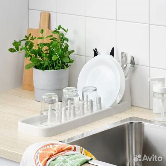 IKEA stämling Новая сушилка для посуды 48 см