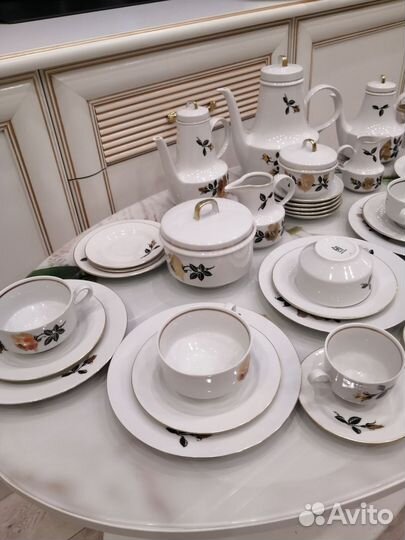 Чайно кофейный сервиз гдр