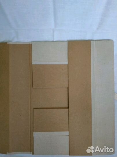 Папка картонная на завязках для бумаг, документов