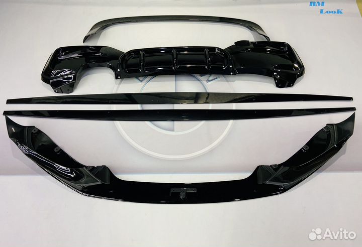 Обвес BMW F20 рестайлинг с диффузором 2/0