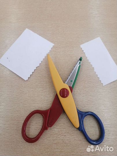 Ножницы фигурные по бумаге