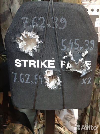 Бронеплита Класс Бр 5 (NIJ IV), AIO+PE