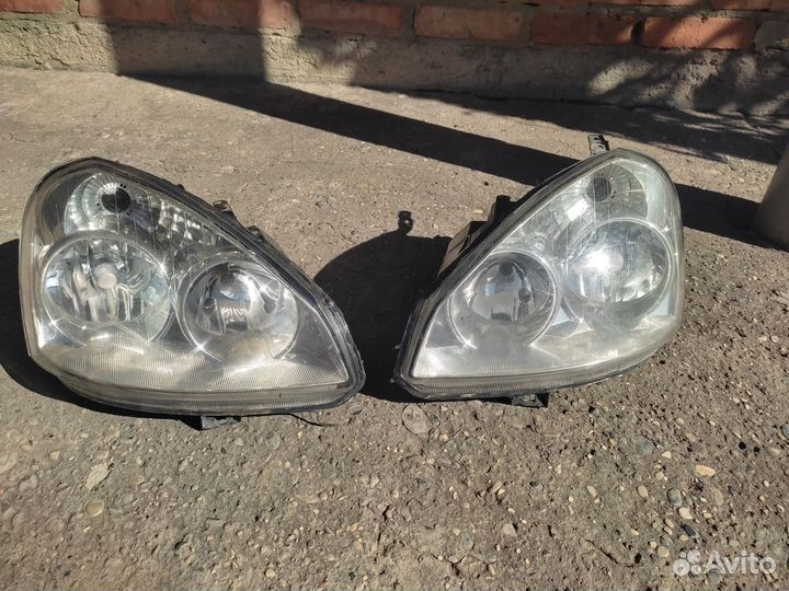 Передние фары на priora 2