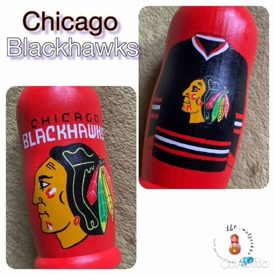 Матрешки со спортивной тематикой (под заказ)