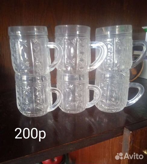 Фужеры, стаканы, графины