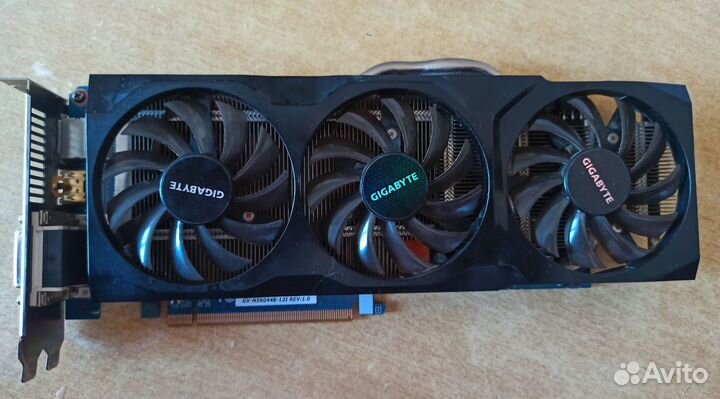 Видеокарта Gigabyte GeForce GTX 560 Ti 1.28 Gb 448