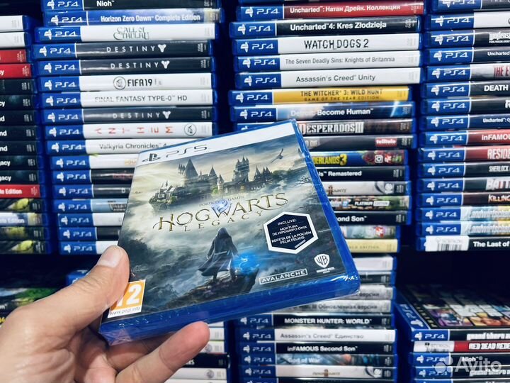 Hogwarts legacy ps5 новый диск