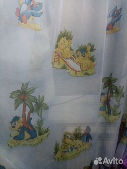 Тюль в детскую