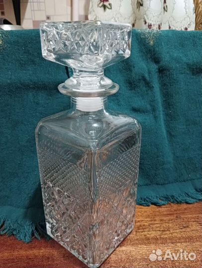 Штофы;стаканы;фужеры-хрусталь