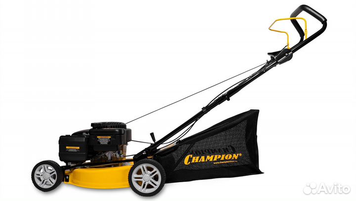 Бензиновая газонокосилка champion LM4122