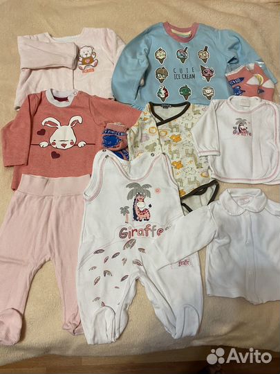 Вещи пакетом на девочку