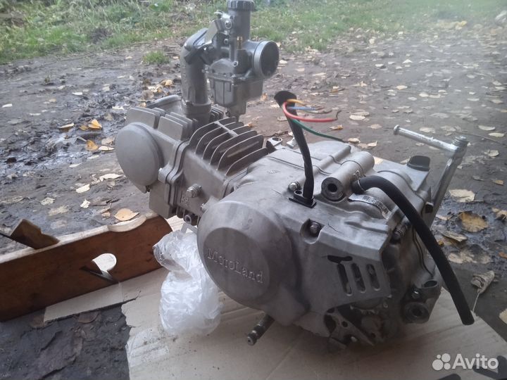 Двигатель на питбайк 125