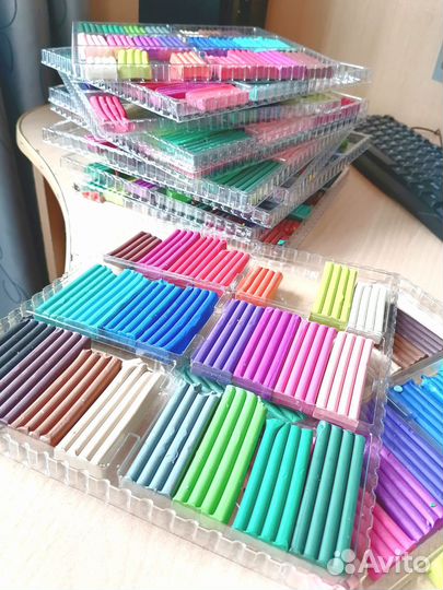 Пластилин б/у