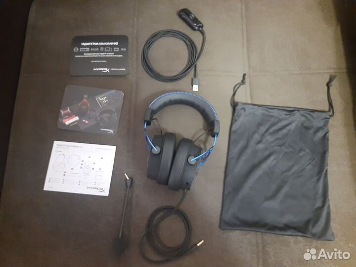 Игровые проводные наушники HyperX Cloud Alpha S