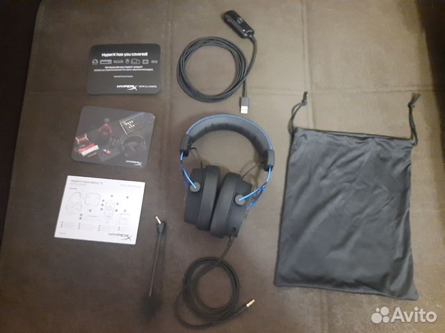 Игровые проводные наушники HyperX Cloud Alpha S