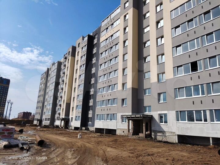 2-к. квартира, 62,9 м², 6/9 эт.