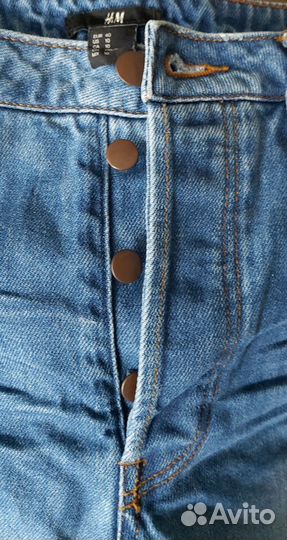 Джинсовые брендовые шорты