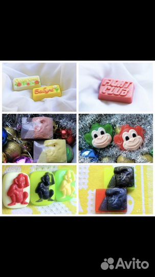 Пластиковые формы для мыла