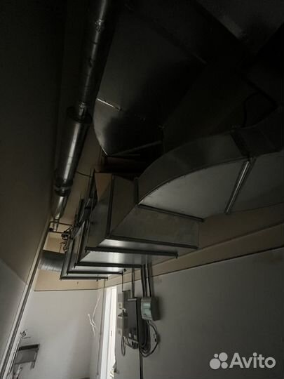 Вентиляция. Блоки управления, смесит.узел, трубы