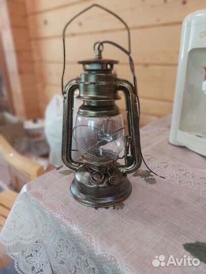 Светильники бра лофт старинная керосиновая лампа
