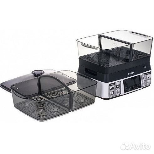 Пароварка Vitek VT-1560 BK