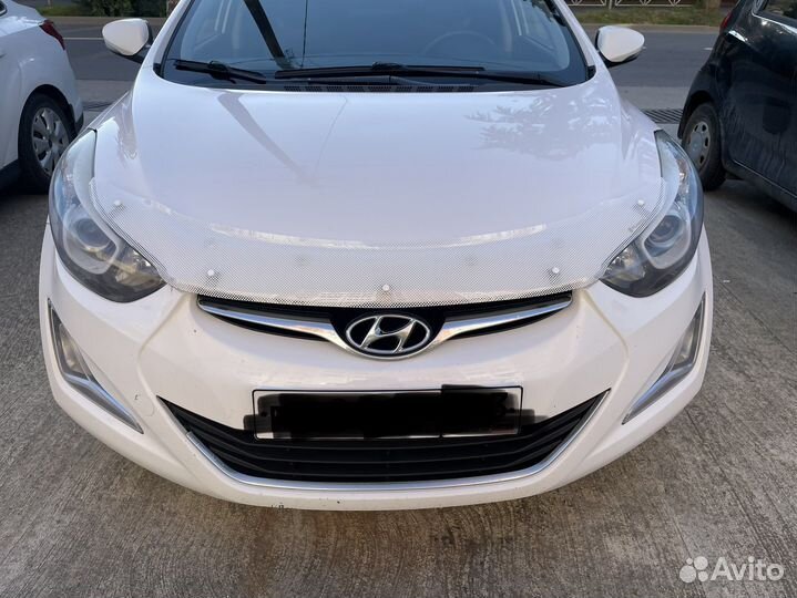 Дефлектор капота hyundai elantra 5