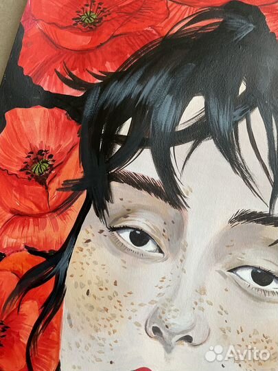 Картина портретная Мак