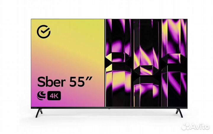 Умный телевизор Sber 4K UHD 65