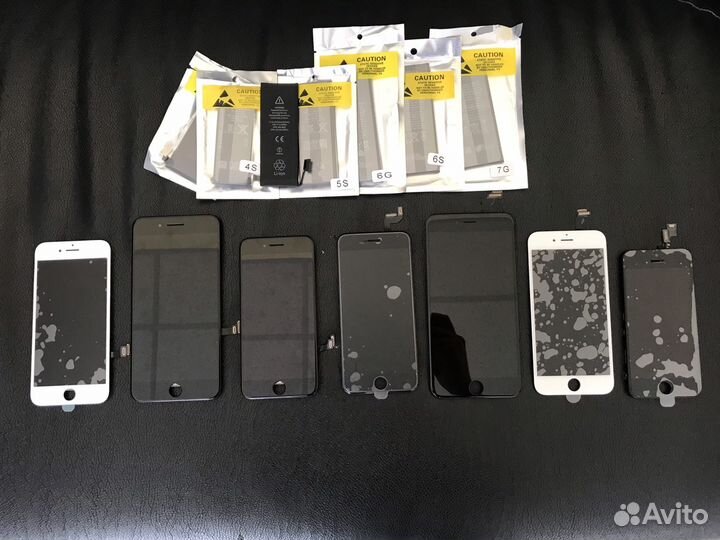 Оригинальные дисплеи и аккумулляторы на iPhone