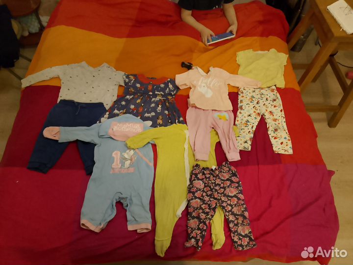 Пакет на девочку 74-80 см