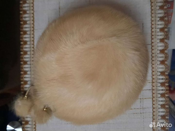 Шапка норковая