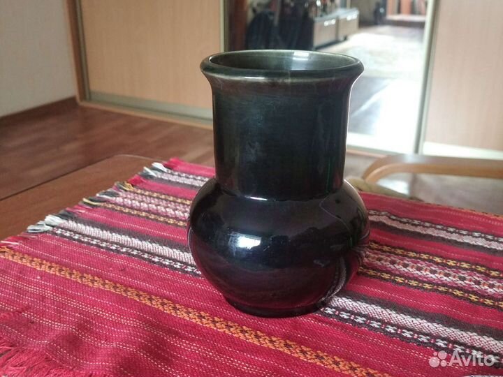 Ваза СССР (Очаково)керамическая 14*8см