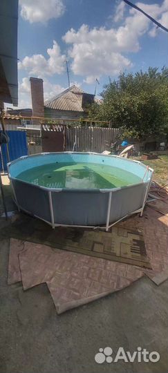 Каркасный бассейн бу