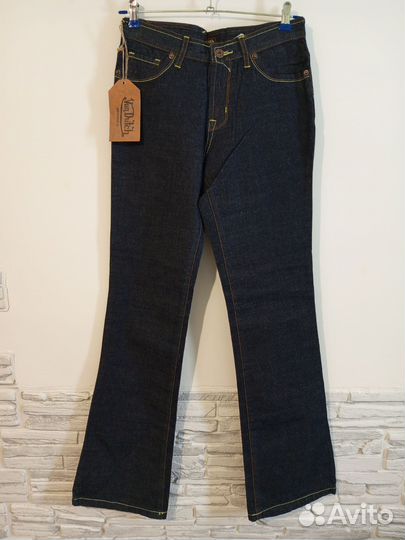 Джинсы женские клеш Von Dutch y2k