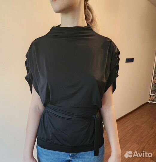 Вечерний топ Anybodys blonde необычного кроя