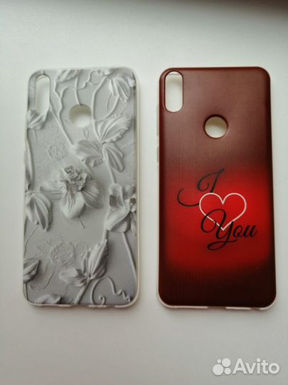 Силиконовые чехлы на Honor 8x