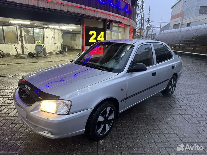 Hyundai Accent 1.5 AT, 2004, 209 000 км
