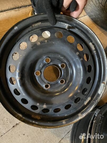 Штампованные диски на hyundai creta r16