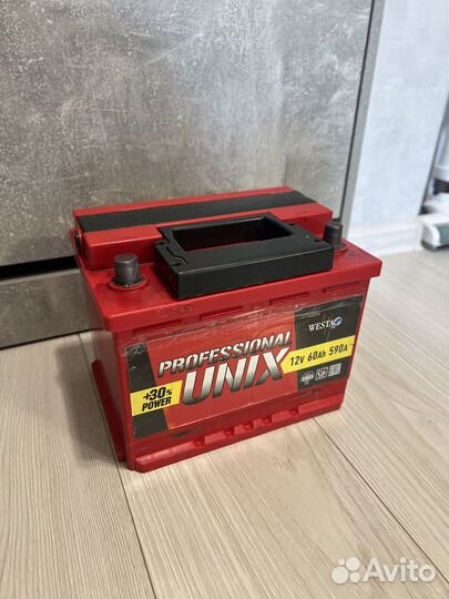 Аккумулятор 12В 60Ач 590А