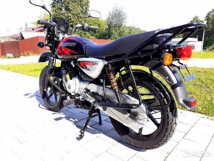 Мотоцикл Bajaj Boxer BM 150 X Черный