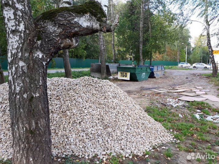 Щебень гравийный