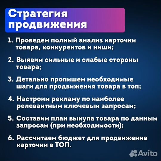 Карточка товара wildberries/ozon под ключ