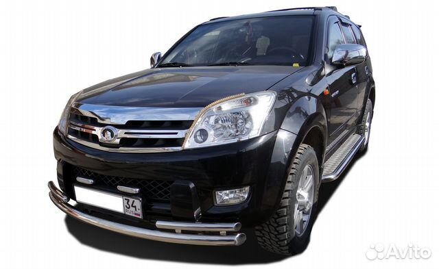 Защита переднего бампера Great Wall Hover 3 2009