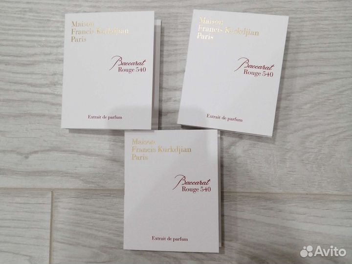 Baccarat rouge 540 extrait 2 мл