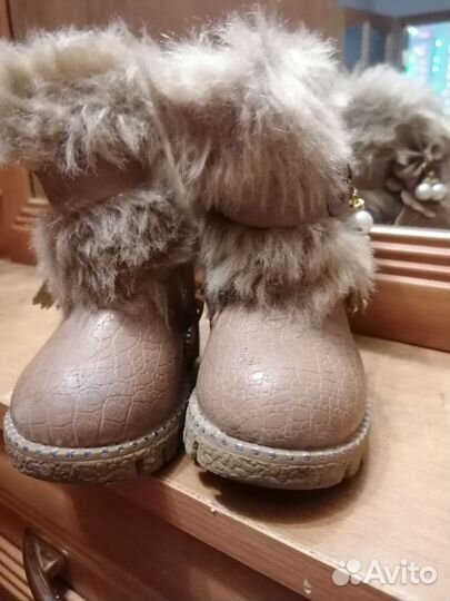 Сапоги для девочки 21 размер