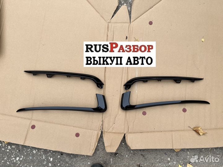 Молдинг бампера Гранта фл