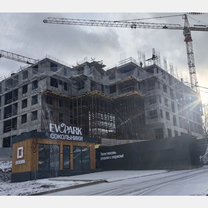 3-к. апартаменты, 49,7 м², 5/19 эт.